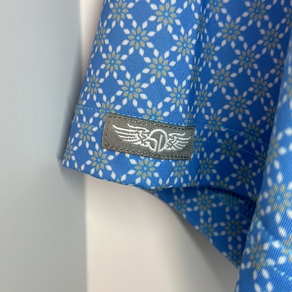 Straight Down men’s Large Golf Polo.  Clarksville Country Club TN on sleeve. - Picture 4 of 8